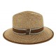 Chapeau de paille Edwardo naturel/rouge ANCIENNES COLLECTIONS divers