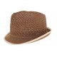 Chapeau de paille Gil marron ANCIENNES COLLECTIONS divers