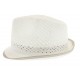 Chapeau de paille Gil blanc ANCIENNES COLLECTIONS divers