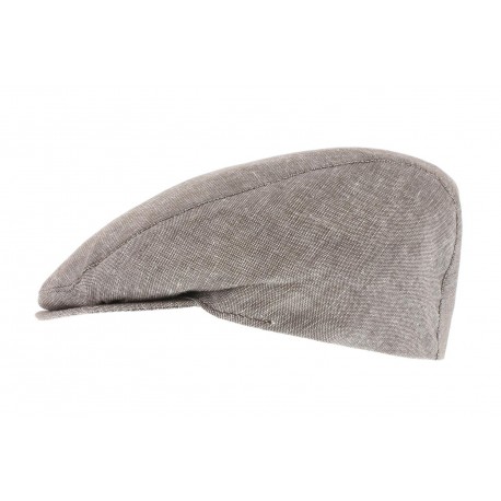 Casquette Plate Herman Uni Taupe ANCIENNES COLLECTIONS divers