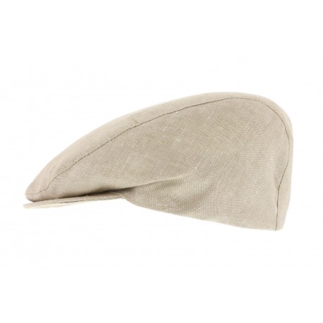 Casquette Plate Herman Uni Beige ANCIENNES COLLECTIONS divers