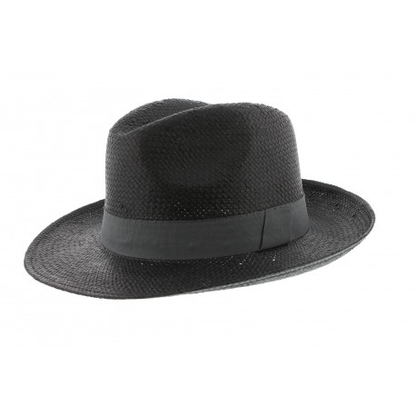 Chapeau paille Herman Headwear Noir ANCIENNES COLLECTIONS divers