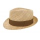 Chapeau de paille Grant naturel marron ANCIENNES COLLECTIONS divers