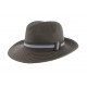 Chapeau Paille Mottled Herman Headwear Taupe ANCIENNES COLLECTIONS divers