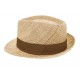 Chapeau de paille Grant naturel marron ANCIENNES COLLECTIONS divers