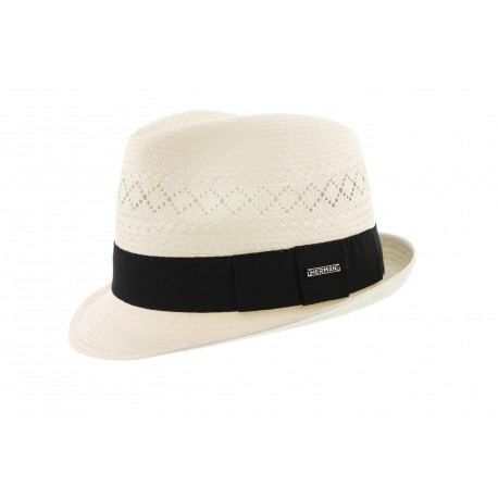 Chapeau paille Harper Ecru Herman Headwear ANCIENNES COLLECTIONS divers