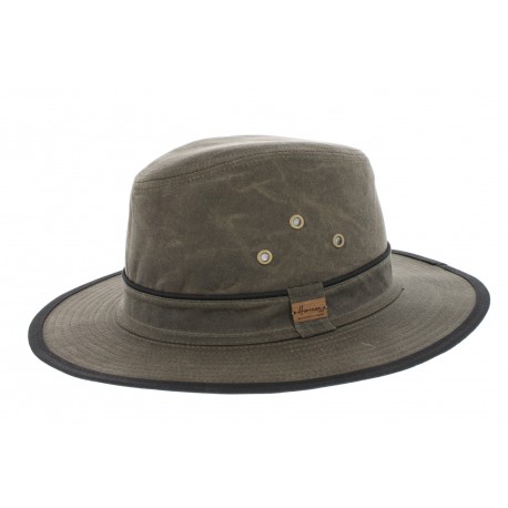 Chapeau pluie Rain Ernesto Taupe Coton Huilé ANCIENNES COLLECTIONS divers