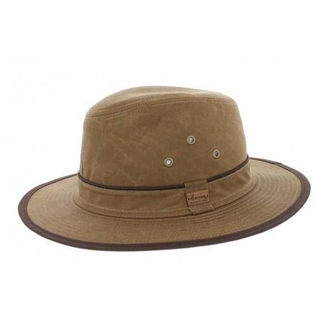 Chapeau pluie Rain Ernesto Beige Coton Huilé ANCIENNES COLLECTIONS divers