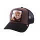 Casquette Trucker Goorin Bros King Marron ANCIENNES COLLECTIONS divers