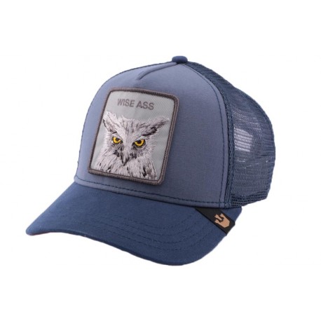 Casquette Trucker Goorin Bros Smarty Pants Bleu ANCIENNES COLLECTIONS divers