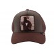 Casquette Trucker Goorin Bros Lone Star olive ANCIENNES COLLECTIONS divers
