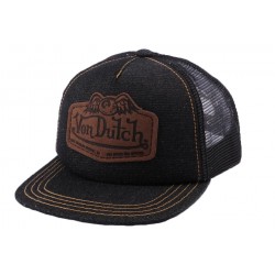 Casquette Trucker Von Dutch Den noire ANCIENNES COLLECTIONS divers