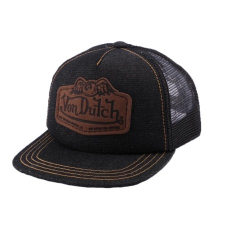 Casquette Trucker Von Dutch Den noire ANCIENNES COLLECTIONS divers