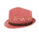 Chapeau de paille James rose ANCIENNES COLLECTIONS divers