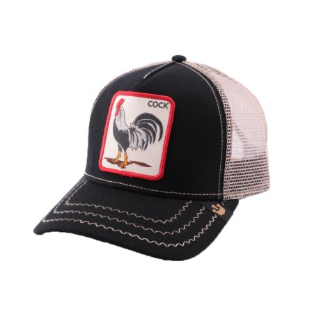 Casquette Trucker Goorin Bros Rooster Noire ANCIENNES COLLECTIONS divers