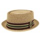 Chapeau de paille Luis naturel vert ANCIENNES COLLECTIONS divers