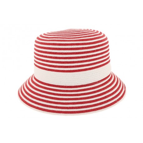 Chapeau de paille Romy Rouge ANCIENNES COLLECTIONS divers