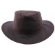 Chapeau Pluie Cock Coton Huilé Marron ANCIENNES COLLECTIONS divers