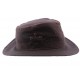 Chapeau Pluie Cock Coton Huilé Marron ANCIENNES COLLECTIONS divers