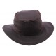 Chapeau Pluie Cock Coton Huilé Marron ANCIENNES COLLECTIONS divers