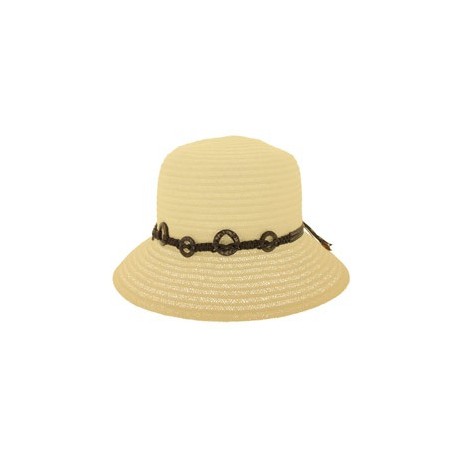 Chapeau de paille Sylvy beige ANCIENNES COLLECTIONS divers