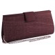 Pochette Cérémonie Sabine en sisal Marron Pochette cérémonie Léon montane