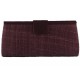 Pochette Cérémonie Sabine en sisal Marron Pochette cérémonie Léon montane