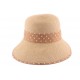 Chapeau paille Vulcano en mottled naturel et beige ANCIENNES COLLECTIONS divers