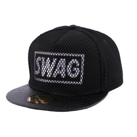 Snapback JBB Couture Swag Noir filet Noir ANCIENNES COLLECTIONS divers