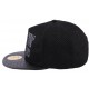 Snapback JBB Couture Problem Noire Filet Noir ANCIENNES COLLECTIONS divers