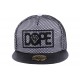 Snapback JBB Couture Dope blanche filet noir ANCIENNES COLLECTIONS divers