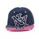 Snapback NY bleu avec drapeau USA ANCIENNES COLLECTIONS divers