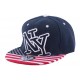 Snapback NY bleu avec drapeau USA ANCIENNES COLLECTIONS divers