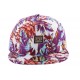 Snapback JBB Couture Florale Violet et blanc ANCIENNES COLLECTIONS divers