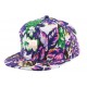 Snapback JBB Couture Florale Bleu et vert ANCIENNES COLLECTIONS divers