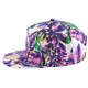 Snapback JBB Couture Florale Bleu et vert ANCIENNES COLLECTIONS divers