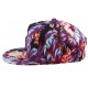 Snapback JBB Couture Florale Noir et Violet ANCIENNES COLLECTIONS divers