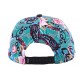 Snapback JBB Couture Florale Verte et Bleu ANCIENNES COLLECTIONS divers