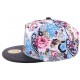 Snapback JBB Couture Florale Rouge et Bleu ANCIENNES COLLECTIONS divers