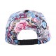 Snapback JBB Couture Florale Rouge et Bleu ANCIENNES COLLECTIONS divers