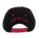 Casquette Enfant NY noire et rouge jusqu'a 7ans Casquette Enfant Hip Hop Honour