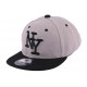 Casquette Enfant NY grise et noir jusqu'a 7 ans ANCIENNES COLLECTIONS divers