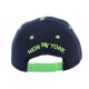 Casquette Enfant NY Marine et jaune jusqu'a 7 Ans ANCIENNES COLLECTIONS divers