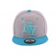 Casquette Enfant NY Grise et bleu jusqu'a 7 ans ANCIENNES COLLECTIONS divers