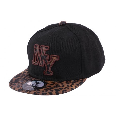 Casquette Enfant NY Noire et Marron Jusqu'a 7 ans ANCIENNES COLLECTIONS divers