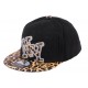 Casquette Enfant NY Noire Léopard jusqu'a 7 ans ANCIENNES COLLECTIONS divers