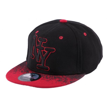 Casquette Enfant NY Tag Noire et Rouge jusqu'a 8 ans ANCIENNES COLLECTIONS divers