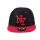 Casquette Enfant NY Noire et Rouge à partir de 7 ans ANCIENNES COLLECTIONS divers