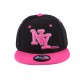 Casquette Snapback NY Noire et rose enfant à partir de 8 ans ANCIENNES COLLECTIONS divers