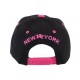 Casquette Snapback NY Noire et rose enfant à partir de 8 ans ANCIENNES COLLECTIONS divers